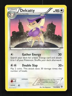 Delcatty 114/149 LP Boundaries Crossed English Pokemon Card TCG - Image 1