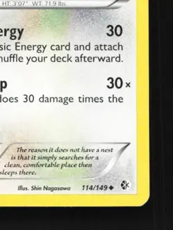 Delcatty 114/149 LP Boundaries Crossed English Pokemon Card TCG - Image 3
