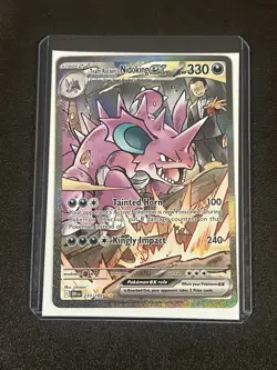 Team Rocket’s Nidoking Special Illustration Rare (SIR) - Destined Rivals 233/182 - Image 1