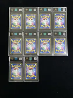 2025 Pokemon TCG Japanese Mega Dream Pikachu V #M2a 044/193 RPA 10 Lot*10 LT97 - Image 2