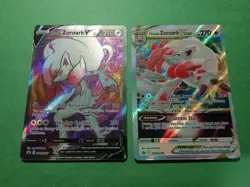 Hisuian Zoroark V & VSTAR Lot - NM SWSH297 & SWSH298 – Promo – Pokemon TCG - Image 1