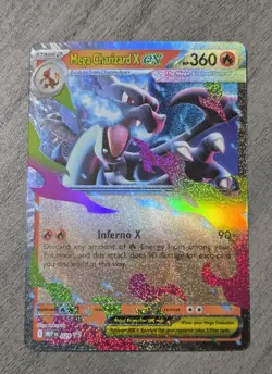 Mega Charizard X ex 029 - Pokemon MEP029: Mega Evolutions - Black Star Promo NM - Image 1