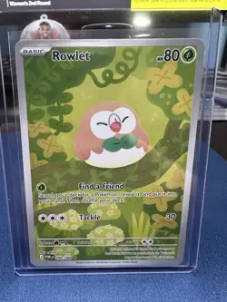 Pokemon TCG Perfect Order Illustration Rare Rowlet 090/088 - Image 1