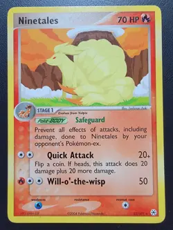 Ninetales 22/101 Hidden Legends Regular Pokemon Tcg MP - Image 1