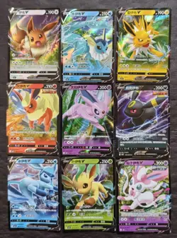 90*Lot 2025 Pokemon TCG S-Chinese 1star CBB2C Eevee Umbreon Espeon Flareon JD90 - Image 2