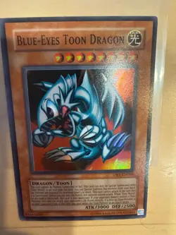 Blue Eyes Toon Dragon | DB1 Dark Beginning 1 | Super Rare Yugioh Cards NM - Image 1