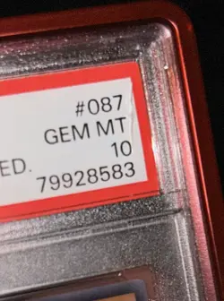 Yu-Gi-Oh! Guardian Angel Joan IOC-087 Invasion of Chaos 1st PSA 10 (see descr.) - Image 4