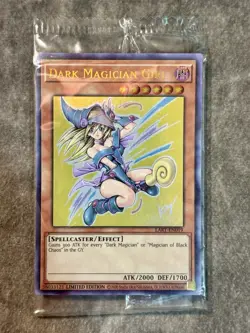 Yugioh Dark Magician Girl LART-EN019 Ultra Rare Lost Art Promo Sealed! ORIGINAL! - Image 1
