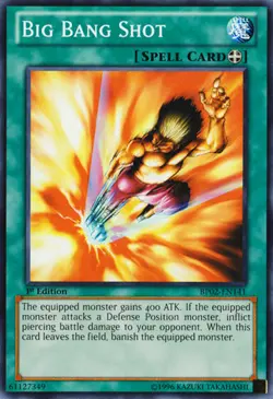 3X Big Bang Shot BP02-EN141 / 1ST EDITION / MINT! / YU-GI-OH - Image 1