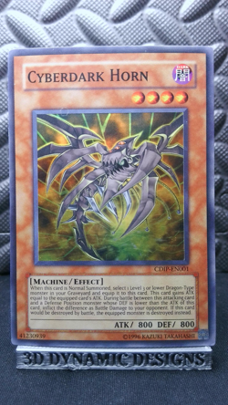 | Yugioh Cyberdark Horn CDIP-EN001 Super Rare Cyberdark Impact LP 🔥 | - Image 1