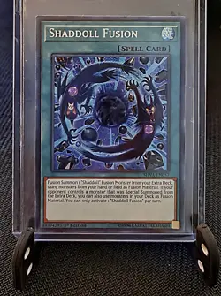 Yu-Gi-Oh Shaddoll Fusion 1st Edition Secret Rare Card SHVA-EN057 NM - Image 1