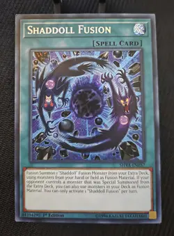 Yu-Gi-Oh Shaddoll Fusion 1st Edition Secret Rare Card SHVA-EN057 NM - Image 3