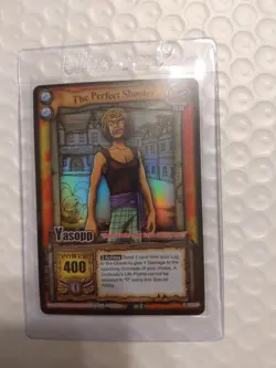Bandai One Piece CCG Card Yasopp The Perfect Shooter Holo The Quest Begins 2005 - Image 1