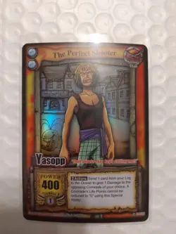 Bandai One Piece CCG Card Yasopp The Perfect Shooter Holo The Quest Begins 2005 - Image 2