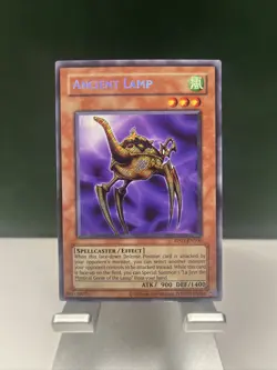 Yu-Gi-Oh! TCG Ancient Lamp Secret Rare RP01-EN100 Retro Pack - Image 1