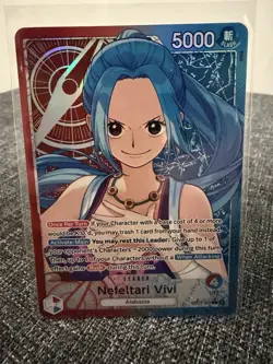 Nefeltari Vivi Alt Art Leader EB03-001 One Piece Heroines Edition English - Image 1