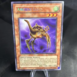 Yu-Gi-Oh! TCG Ancient Lamp Secret Rare RP01-EN100 Retro Pack - Image 1