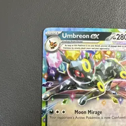 Pokemon Umbreon EX TCG Prismatic Evolutions Double Rare Holo Card 060/131 - NM - Image 3