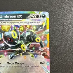 Pokemon Umbreon EX TCG Prismatic Evolutions Double Rare Holo Card 060/131 - NM - Image 4