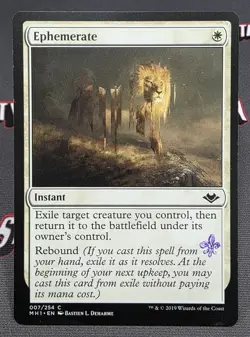 MTG Ephemerate- STAMPED -Modern Horizons Magic the Gathering Card #007 - Image 1