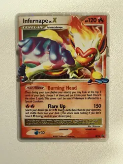 Infernape LV.X DP10 Diamond & Pearl Promo Holo Level Up Pokemon TCG Card - Image 1