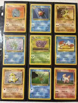 Pokemon Card Binder Collection - Vintage Card Lot | 1999-2000 WOTC - Image 1