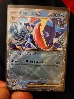 Greninja ex 041/142 (SCR) Stellar Crown NM Double Rare Pokemon Card - Image 1