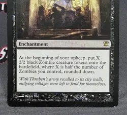 MTG Endless Ranks of the Dead- DAMAGED -Innistrad Magic the Gathering Card #99 - Image 4