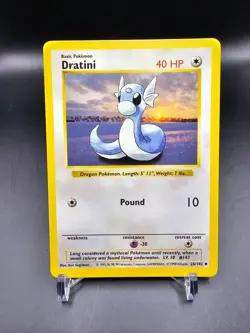 EX - Dratini - 26/102 - Shadowless - Base Set - Pokemon Card - Image 1