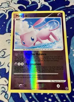 Mew 15/132 Pokemon Secret Wonders 2007 Reverse Holo CUTE CARD 💕 - Image 1