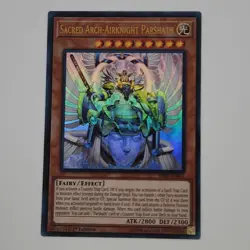 Sacred Arch-Airknight Parshath - SR05-EN001 - Ultra Rare - 1st Edition - Image 1