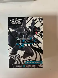 Pokemon Scarler & Violet Black Bolt Trading Card Game Booster Bundle 6 - Image 1