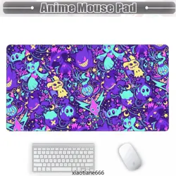 60*35cm Board Card HD Pokemon Gengar Ghost Games MousePad PTCG CCG MTG PlayMat 5761066961067 - Image 1