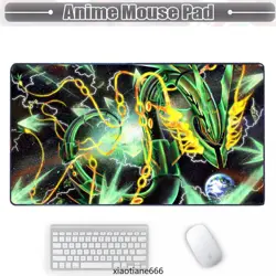 Pokemon Rayquaza Board Card Game Mouse Pad HD PTCG CCG MTG Games Play Mat 5761066961067 - Image 1