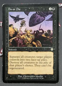 MTG Do or Die- DAMAGED -Invasion Magic the Gathering Card #102 - Image 1