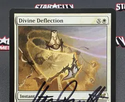 MTG Divine Deflection- Signed -Avacyn Restored Magic the Gathering Card #018 - Image 3