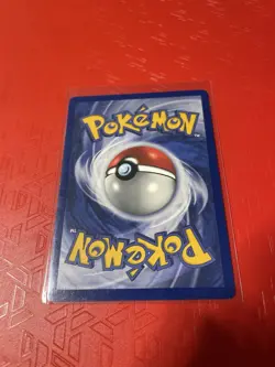 17 Pokemon Team Rocket's Meowth Holo Promo Card English Vintage 2000 #18 - Image 5
