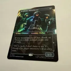 Academy Manufactor FOIL 7094 Secret Lair Fallout Bonus Card SLD MTG R Unplayed - Image 3
