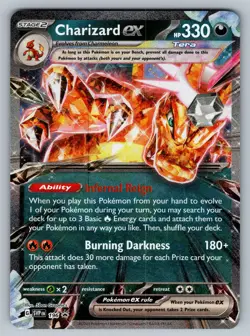 Charizard ex Promo SV: Scarlet & Violet Promo Cards 196 NM - Image 1