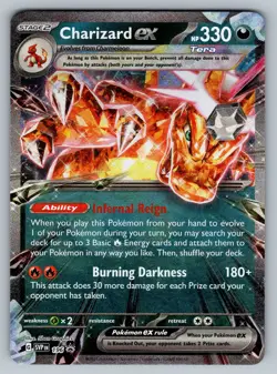 Charizard ex Promo SV: Scarlet & Violet Promo Cards 196 NM - Image 1