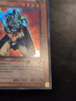 Yu-Gi-OH! SECRET RARE CARD OBNOXIOUS CELTIC GUARD CT1-EN006 MP - Image 5