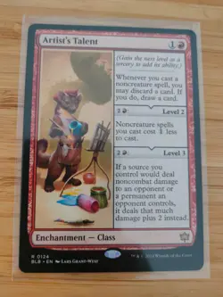 MTG Artist's Talent 0124 Bloomburrow M/NM Free UK P&P - Image 1