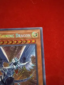 YUGIOH! Blue-Eyes Shining Dragon LCKC-EN008 Secret Rare 1st Edition NM - Image 3