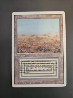 Scrubland Revised MTG Magic The Gathering - Image 1