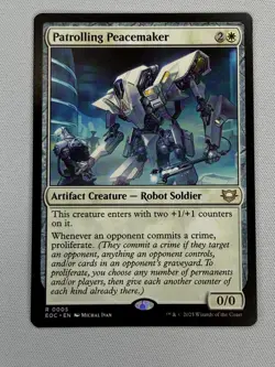 Patrolling Peacemaker Commander: Edge of Eternities Regular - Image 1