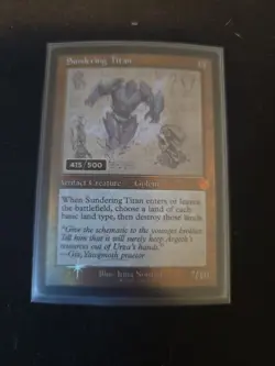 Sundering Titan #/500 - Image 1