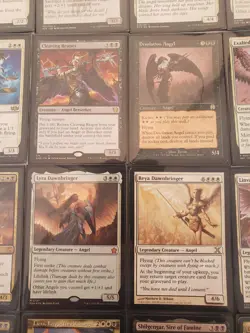 Custom White/Black DARK ANGELS Liesa Forgotten Archangel Commander Deck Magic - Image 5