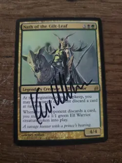 Nath Of The Gilt-leaf Artist Proof SIGNED By Kev Walker Magic The Gathering - Image 1