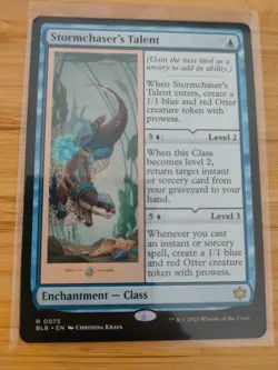 MTG Stormchaser's Talent 0075 Bloomburrow M/NM Free UK P&P - Image 1