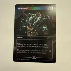 Mindcrank FOIL Borderless 2456 Secret Lair Drop SLD MTG Rare Unplayed Mint - Image 2